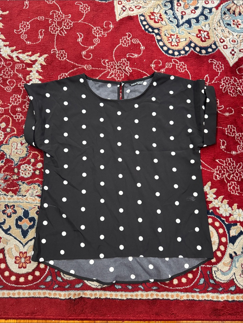 Polka dot blouses